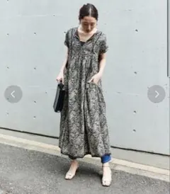 FREAK'S STORE インド ペイズリー　スキッパー ワンピース