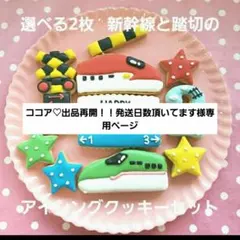 アイシングクッキー　ココア♡出品再開！！発送日数頂いてます様専用ページ