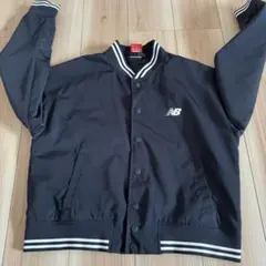 new balance ブラック ナイロンジャケット X-LARGE