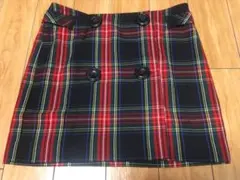 【GAP】ギャップ　チェックスカート　レディースのサムネイル