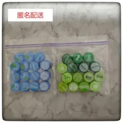 ペットボトルキャップ 青 緑 まとめ売り 合計30個