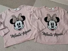 H&M ミニーマウス トップス 12-18M