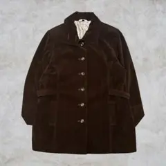 90s ブラウンジャケット　コーデュロイ　ノームコア　モード