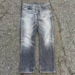 00s Levi's 505 W36 フィリピン製 墨黒　ジーンズ ブラック