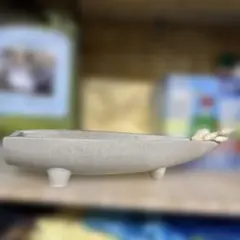 舟形陶器フラワーベース