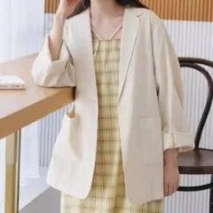 kastane コットンテーラードジャケット