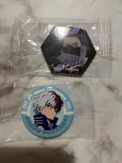 僕のヒーローアカデミア 缶バッジ　マグネット　ヒロアカ　くら寿司　びっくらポン