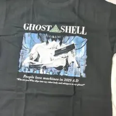 GHOST IN THE SHELL Tシャツ ブラック　ゴーストインザシェル