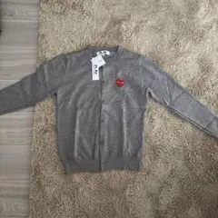 PLAY COMME des GARÇONS カーディガン グレー M