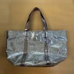 PLST ラメ入り トートバッグ シルバーのサムネイル