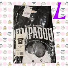 〖新品未開封〗ちいかわ くりまんじゅう 毛量くりまんじゅう Tシャツ L 黒
