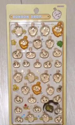 ボンボンドロップシール　ちいかわ　うさぎ