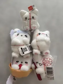 はなまるおばけ マスコット5点まとめ も～っと！毎日楽しいセリフ付き