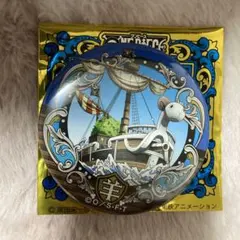 ONE PIECE 輩缶バッジ　world メリー号