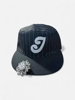 PP:ONE ピルボックス キャップ 2idiotsブローチ付き