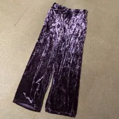 ベロアパンツ