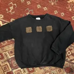 セスタヴォカーレ　四角アップリケトレーナー　140