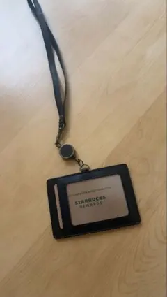 STARBUCKS ブラック パスケース・定期入れ