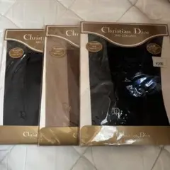 【値下げ】【新品】Christian Dior ストッキング 3足セット
