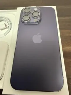 ◆美品◆ Apple iPhone 14 Pro 128GB ディープパープル