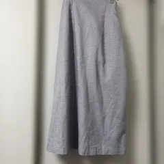 ナイスクラップ　nice claup チェック柄リボン付きタイトスカート