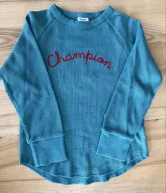 チャンピオン ロンティー ロンT 子供服 キッズ 130センチ ワッフル生地