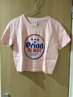 Orion THE DRAFT Tシャツ ピンク L クロップド丈