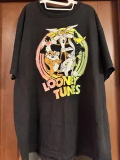 Looney Tunes XL ブラック Tシャツ