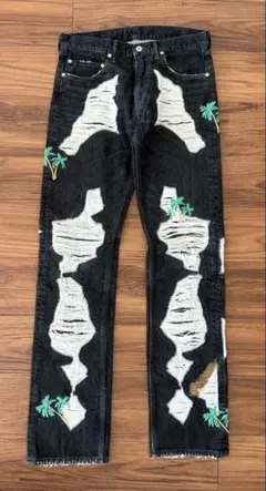 VLONE リメイク ダメージデニムパンツ 2026年最新】VLONE メンズ デニム・ジーンズの人気アイテム - メルカリ
