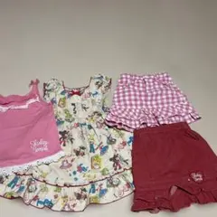 シャーリーテンプル　ワンピース　スカート　キャミ110