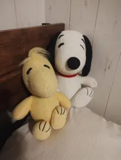 【お値下げ】スヌーピーとウッドストック ぬいぐるみセット