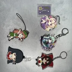 東方Project キーホルダー、アクリルキーホルダー5個セット