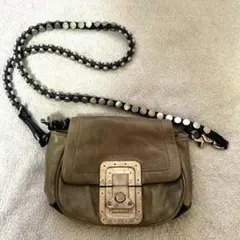 1点物 DIESEL ヴィンテージ ショルダーバッグ スタッズバッグ チェーン