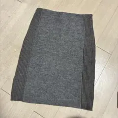 NATURAL BEAUTY BASIC ウール タイトスカート S