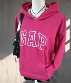 Y2K 00s GAP ピンク パーカー 平成 ギャル 希少 ゆったりめ