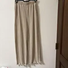 archivesアルシーヴ　ロングプリーツパンツ