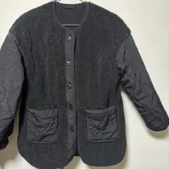 最終値下げ！GU ボアジャケット 150cm ブラック
