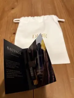 Dior SAUVAGE オードトワレ　サンプル1ml ポーチ付き