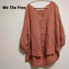 【毛玉有り】We The Free ピンク Vネック トップス L
