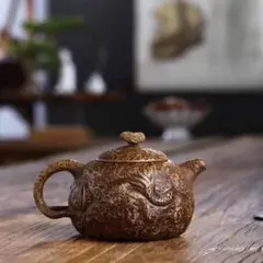 金蟬竜壺 中国茶器 紫砂壺・紫泥急須・茶壺・茶道具
