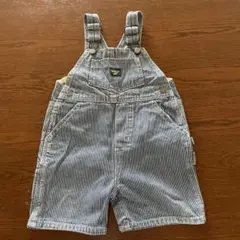 OshKosh B’gosh ストライプオーバーオール 90cm