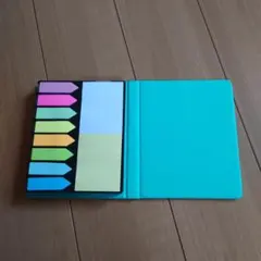 新品未使用★あったら便利！文房具付箋セットシンプル、表紙付き