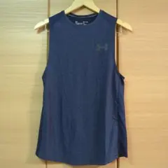 UNDER ARMOUR MK1 ノースリーブシャツ S ネイビー