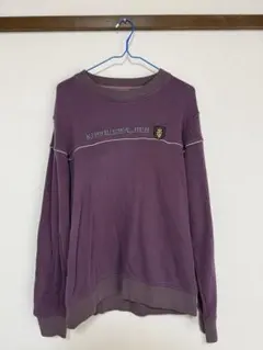 ellesse メンズ スウェット パープル 刺繍ロゴのサムネイル