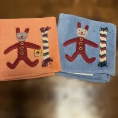 【新品】ATSUKO MATANOマタノアツコタオルハンカチ 色違い2枚 セット