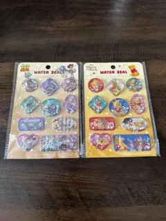 【国内正規品】ディズニー ウォーターシール 2シートセット(ラメ入り)
