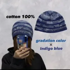 ハンドメイド　帽子　クラッシャーハット　CrusherHat ビーニー