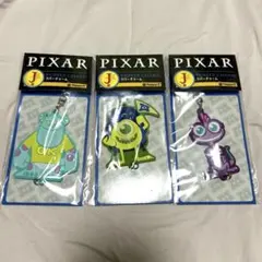 PIXAR ハッピーくじ J賞 ラバーチャーム モンスターズインクセット
