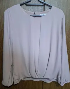 Honeys　裏起毛デザイン ブラウス