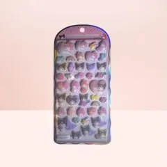 マイメロディ&クロミ✴︎コットンパフィー シール